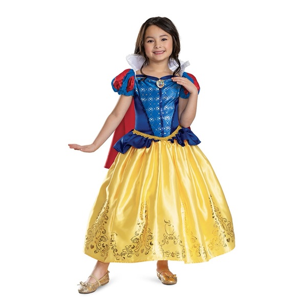 Disney Blue and Gold Halloween Princess Costume - Picture 1 of 13